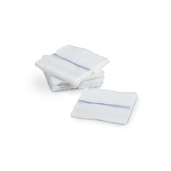 Precut Gauze X-Ray Double Wrapper Sterile 10cm x 10cm x 32ply